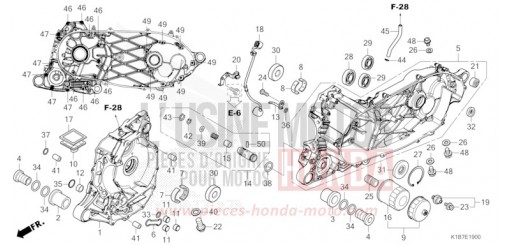 CARTER MOTEUR NSS350AM de 2021